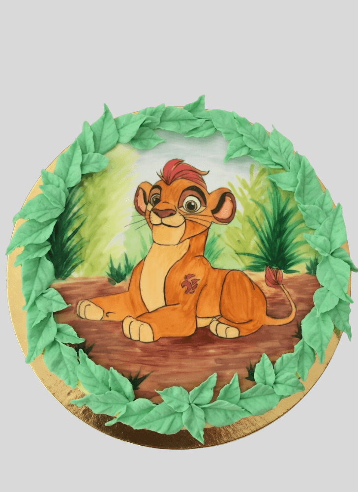 Fair Lion Guard Cake