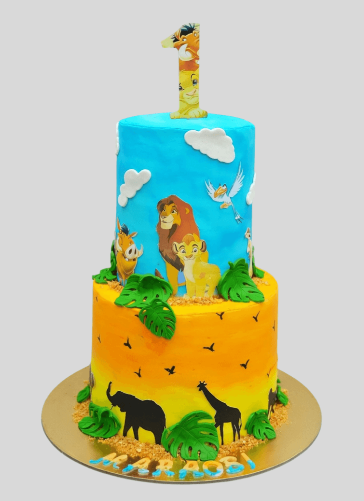 Fascinating Lion Guard Cake