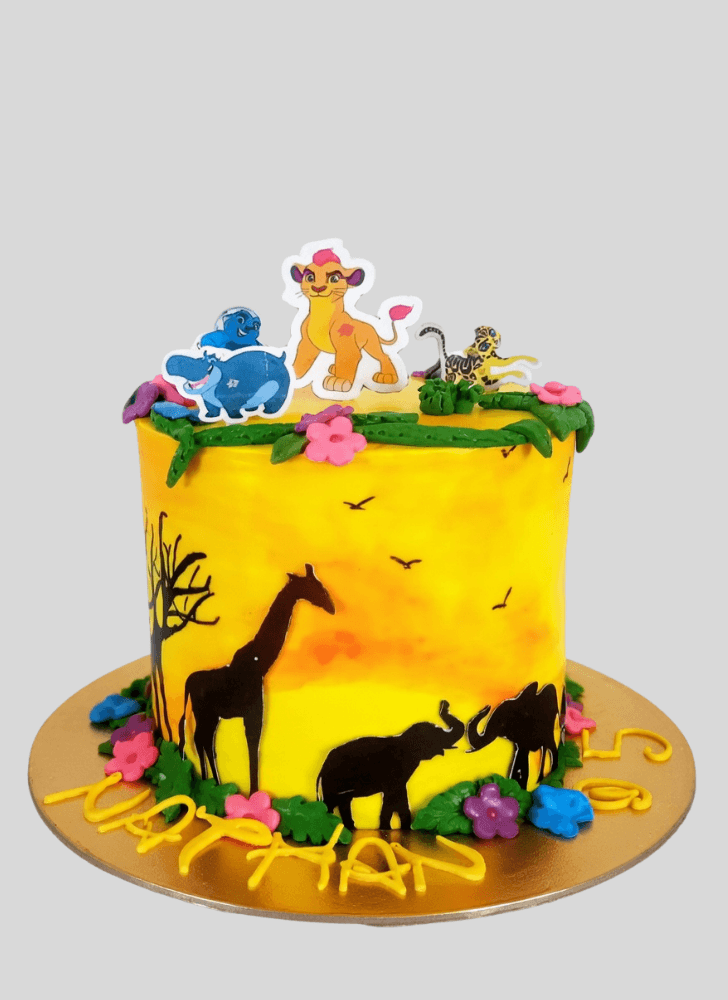Fine Lion Guard Cake