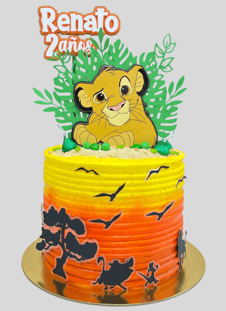 Gorgeous Lion Guard Cake