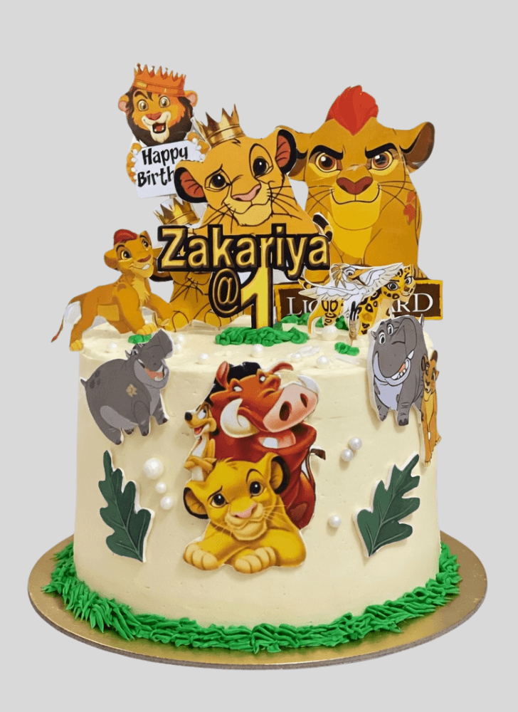 Graceful Lion Guard Cake