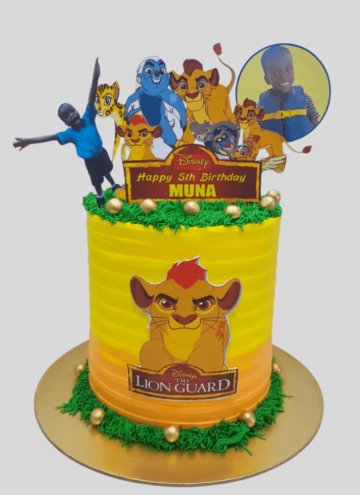 Inviting Lion Guard Cake