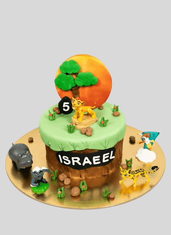Magnificent Lion Guard Cake
