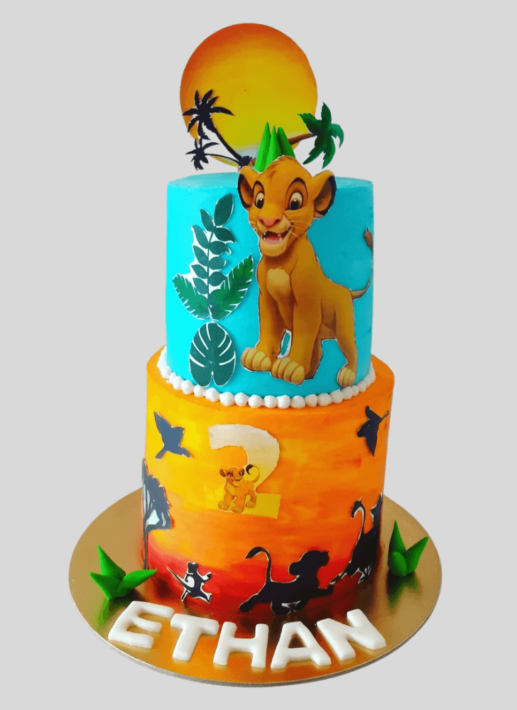 Nice Lion Guard Cake