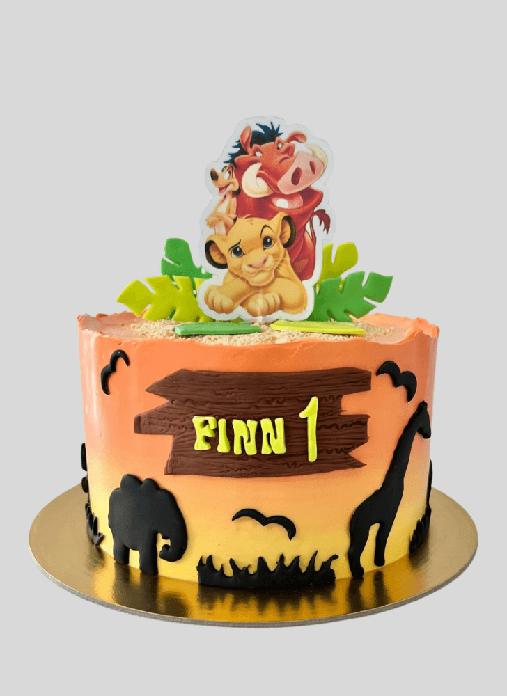 Ravishing Lion Guard Cake