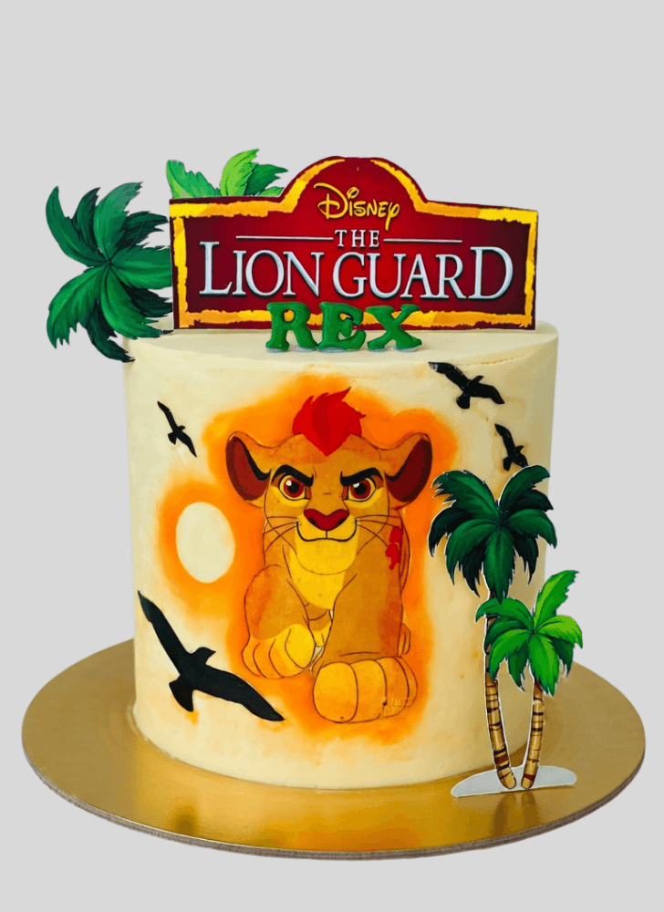Refined Lion Guard Cake