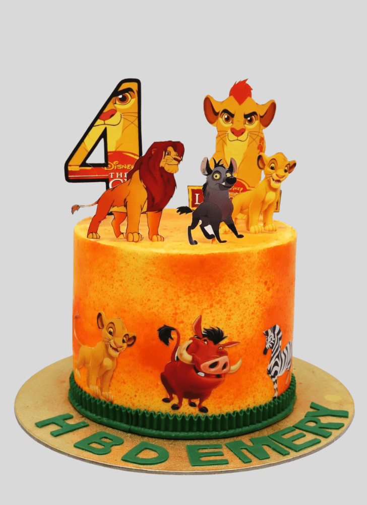 Stunning Lion Guard Cake