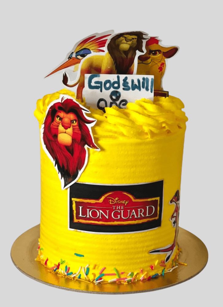 Superb Lion Guard Cake