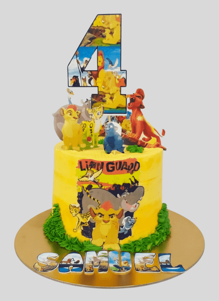 Wonderful Lion Guard Cake Design