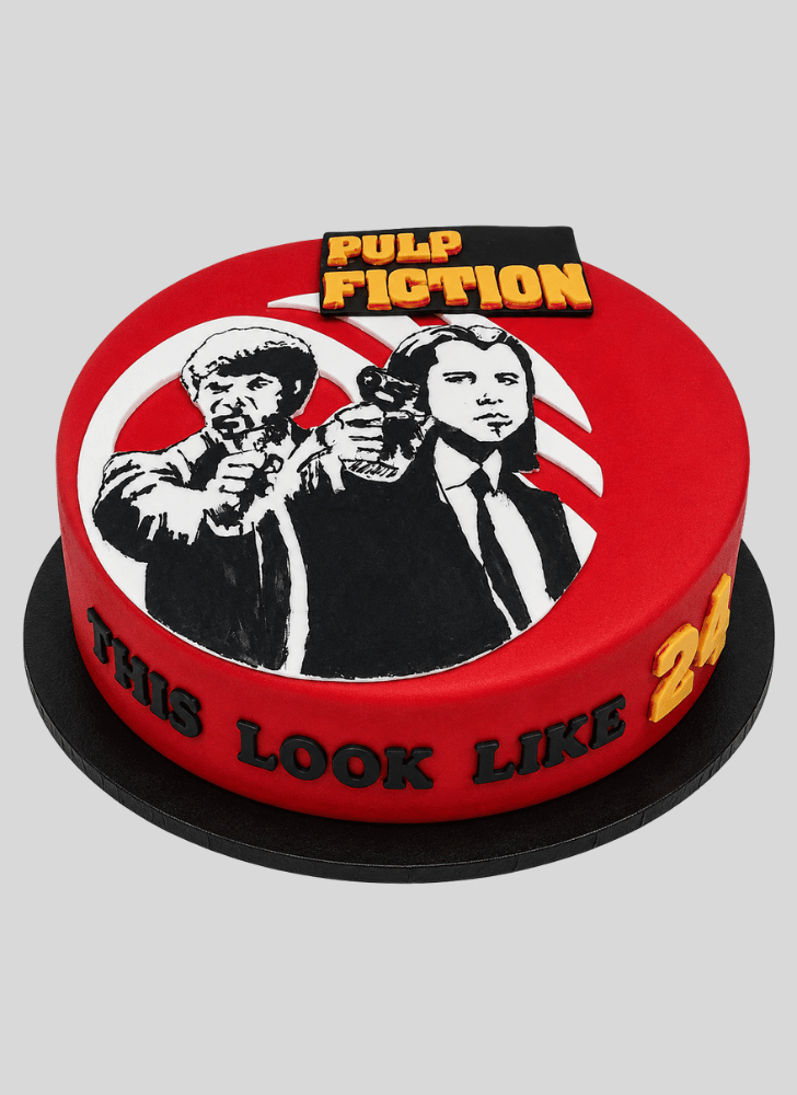 Bewitching Pulp Fiction Cake