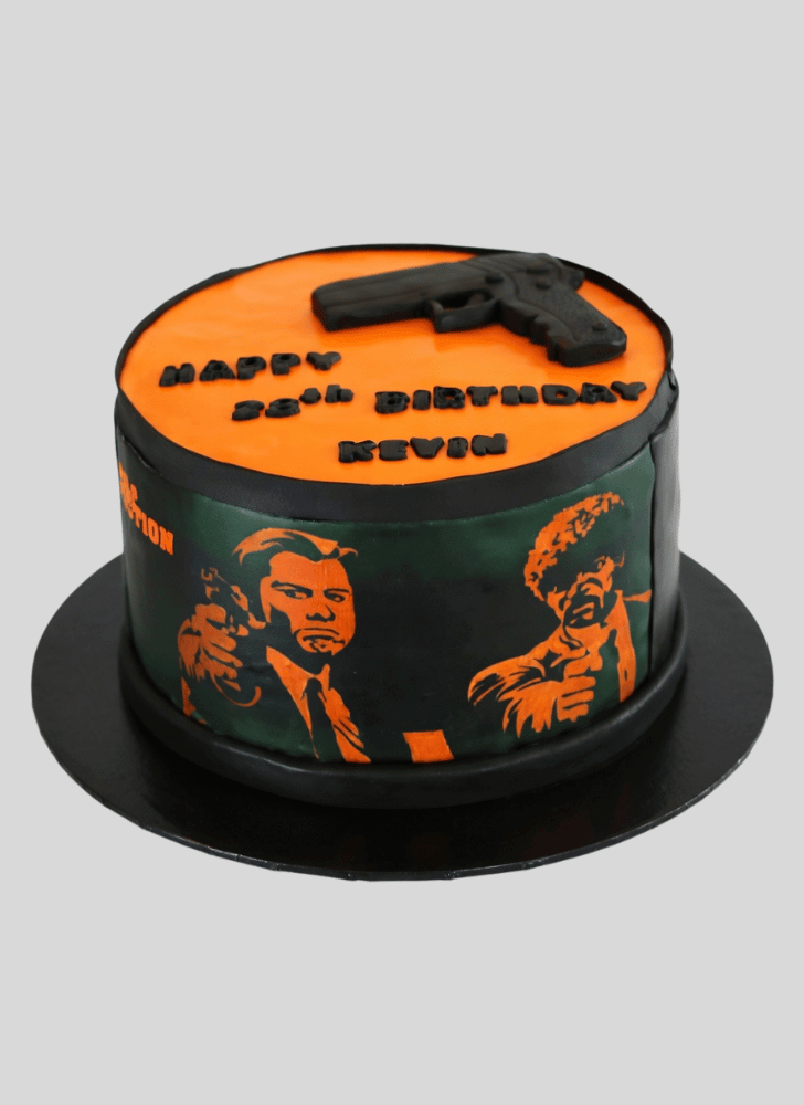 Captivating Pulp Fiction Cake