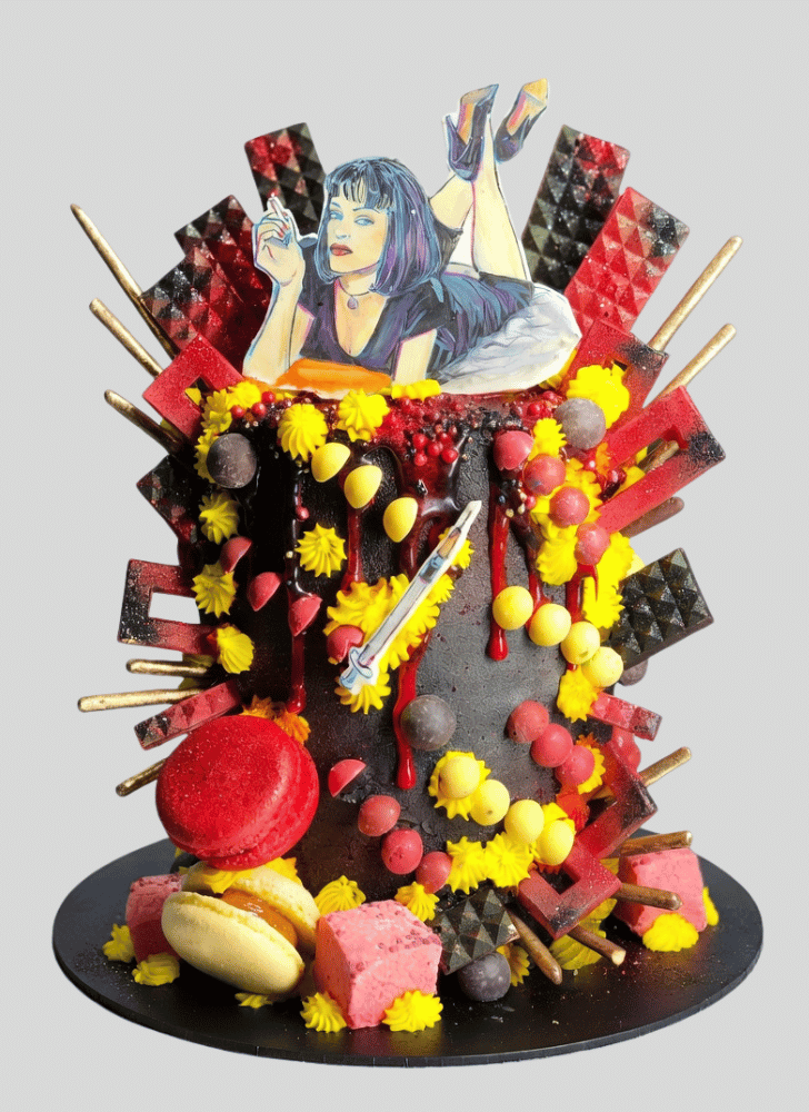 Classy Pulp Fiction Cake
