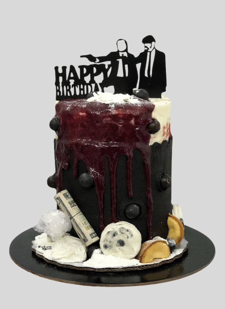 Enthralling Pulp Fiction Cake