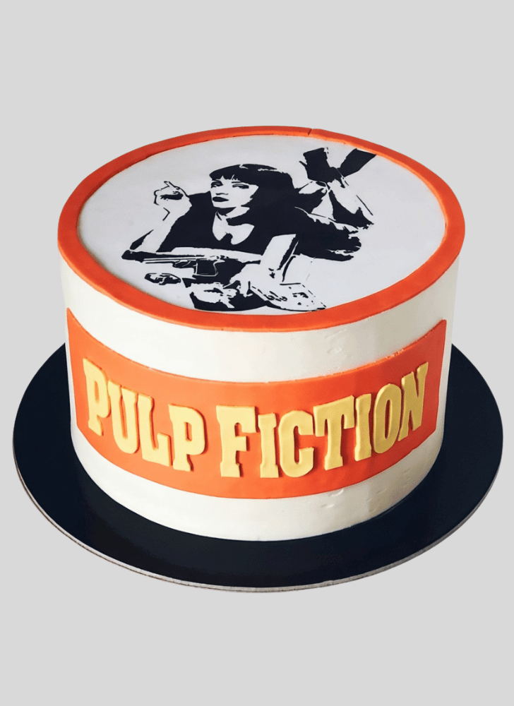 Enticing Pulp Fiction Cake