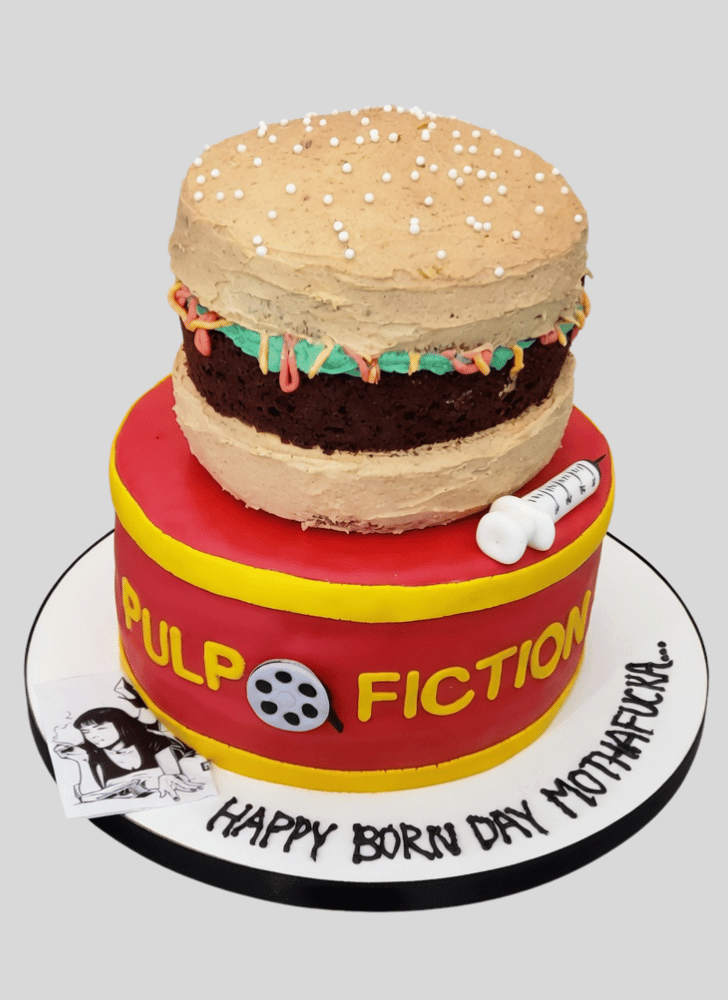 Fascinating Pulp Fiction Cake