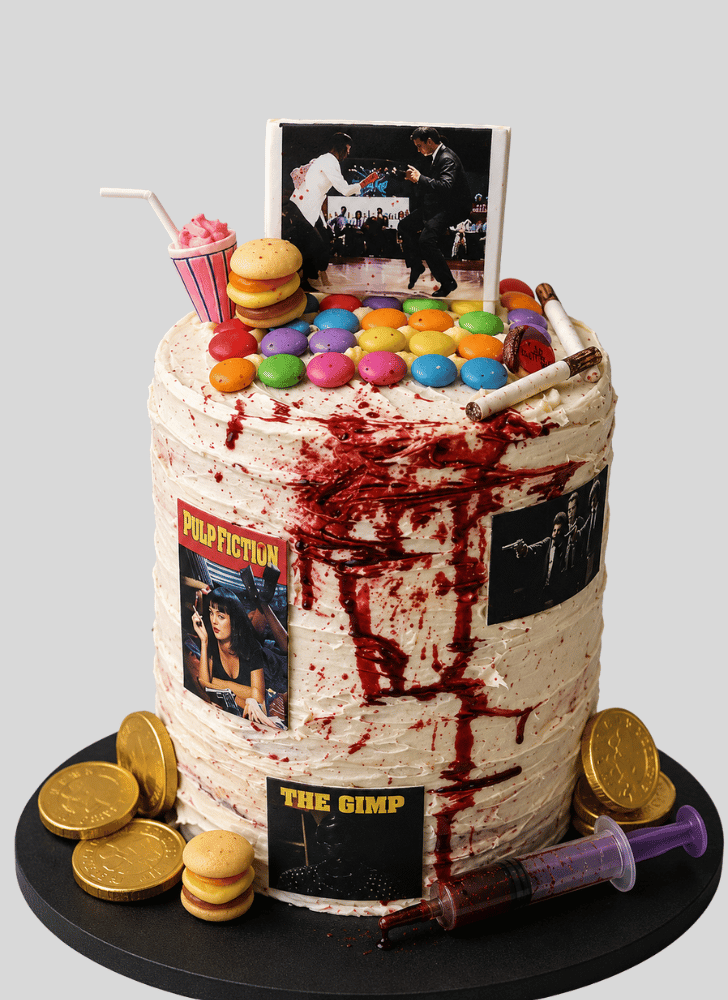 Handsome Pulp Fiction Cake