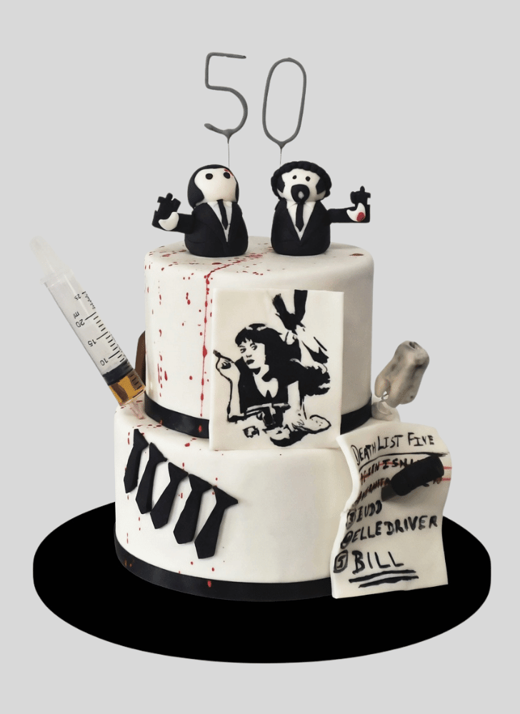 Mesmeric Pulp Fiction Cake