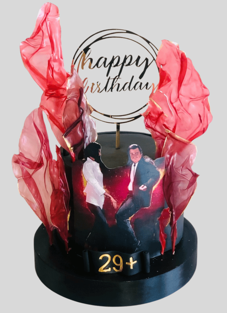 Pleasing Pulp Fiction Cake