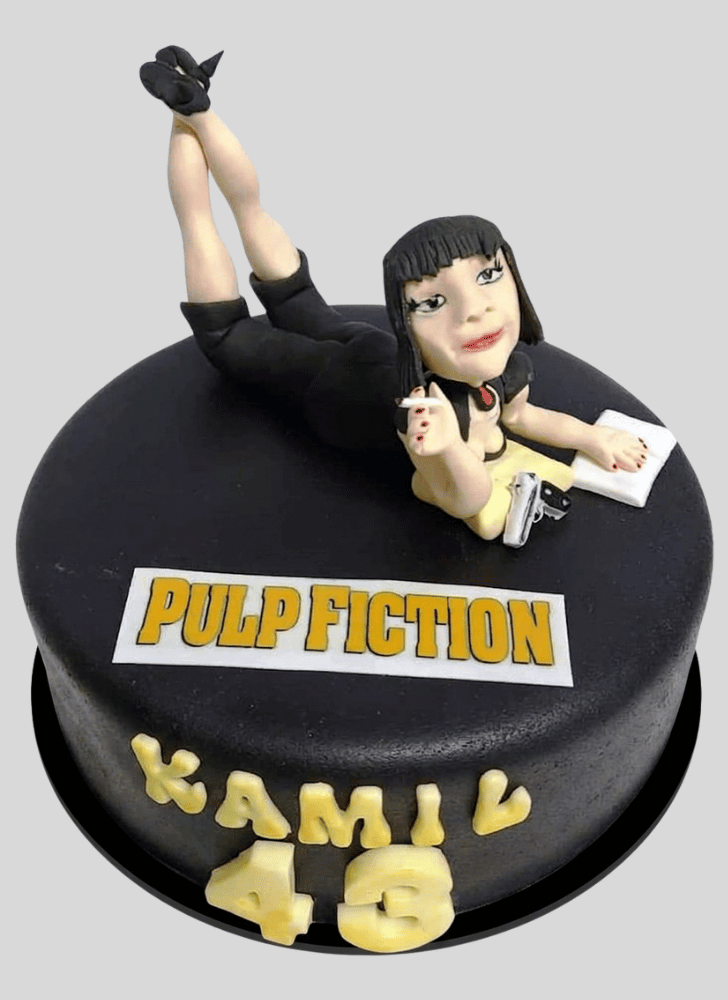 Pretty Pulp Fiction Cake