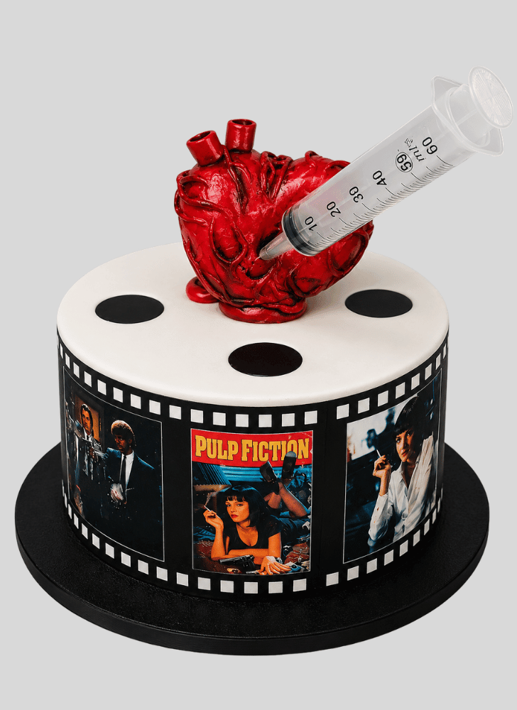 Resplendent Pulp Fiction Cake