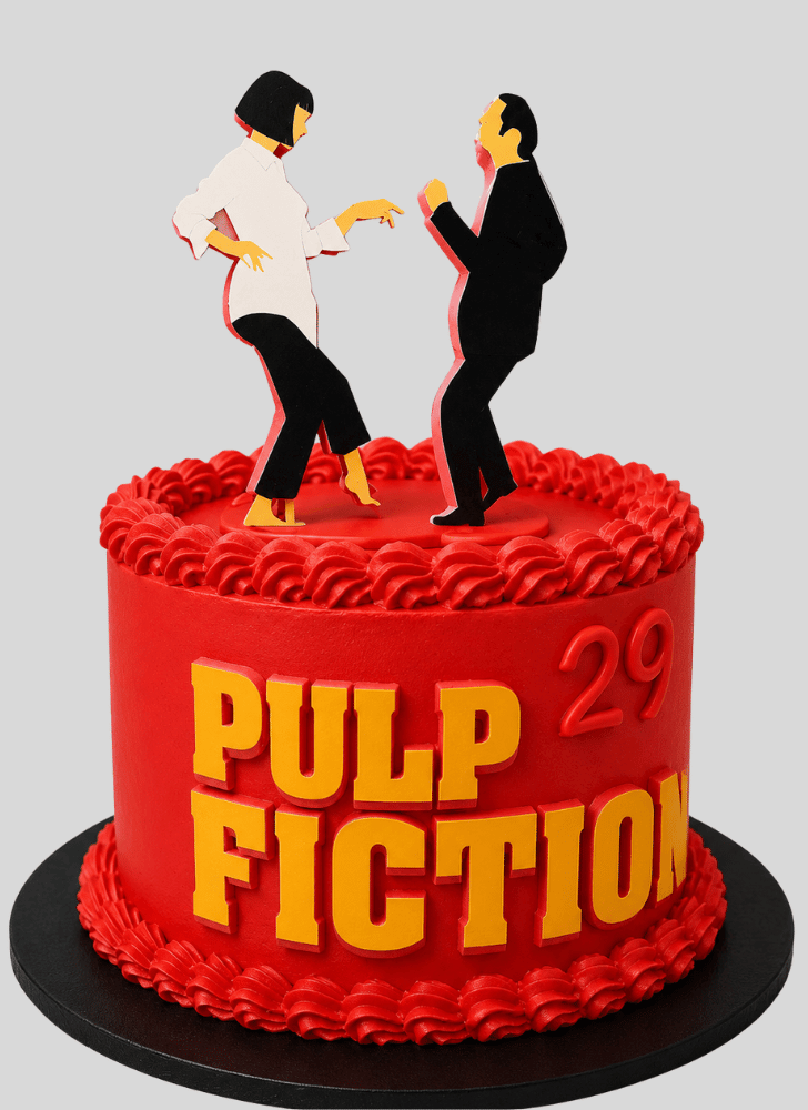 Shapely Pulp Fiction Cake