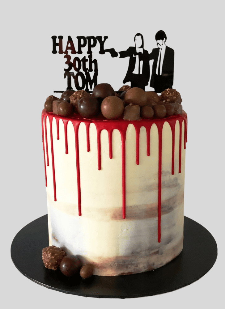 Slightly Pulp Fiction Cake