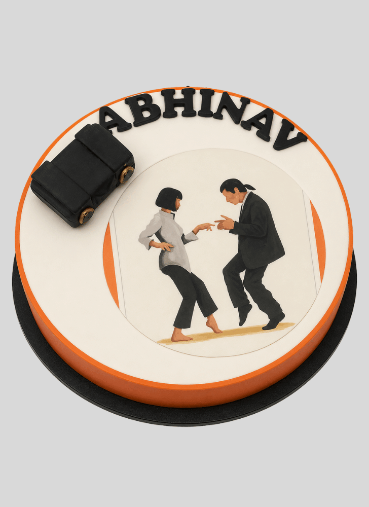 Stunning Pulp Fiction Cake