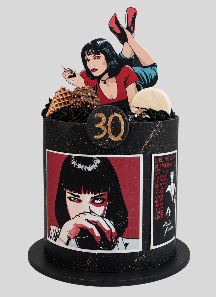 Superb Pulp Fiction Cake