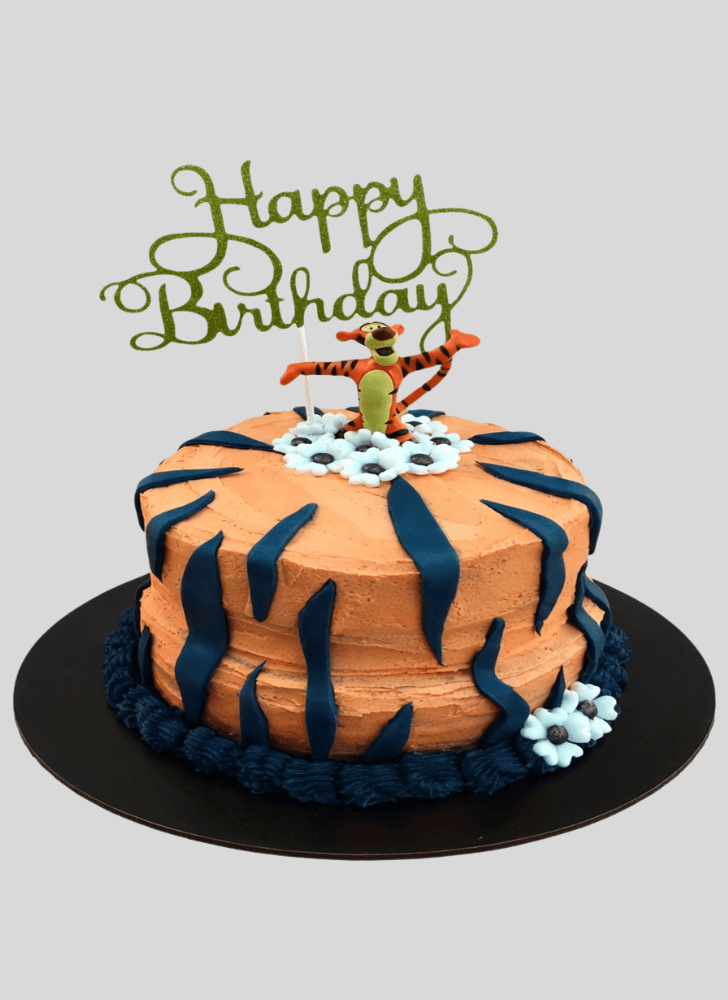Beauteous Tigger Cake