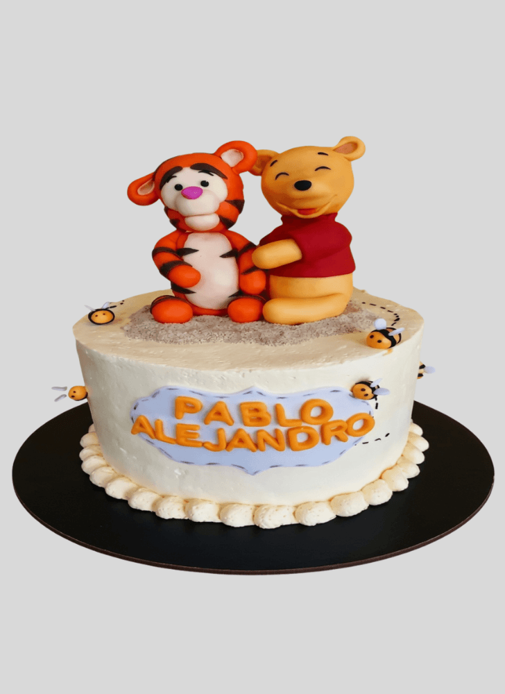 Elegant Tigger Cake