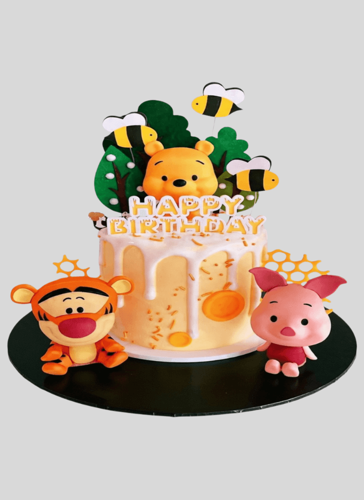 Enticing Tigger Cake