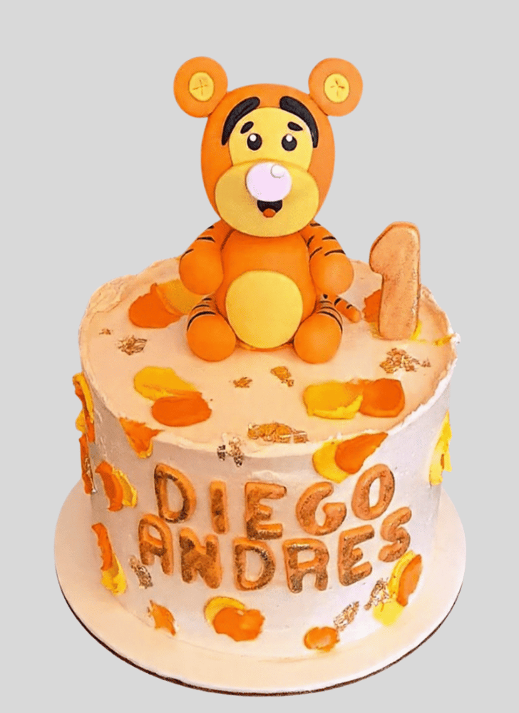 Magnetic Tigger Cake
