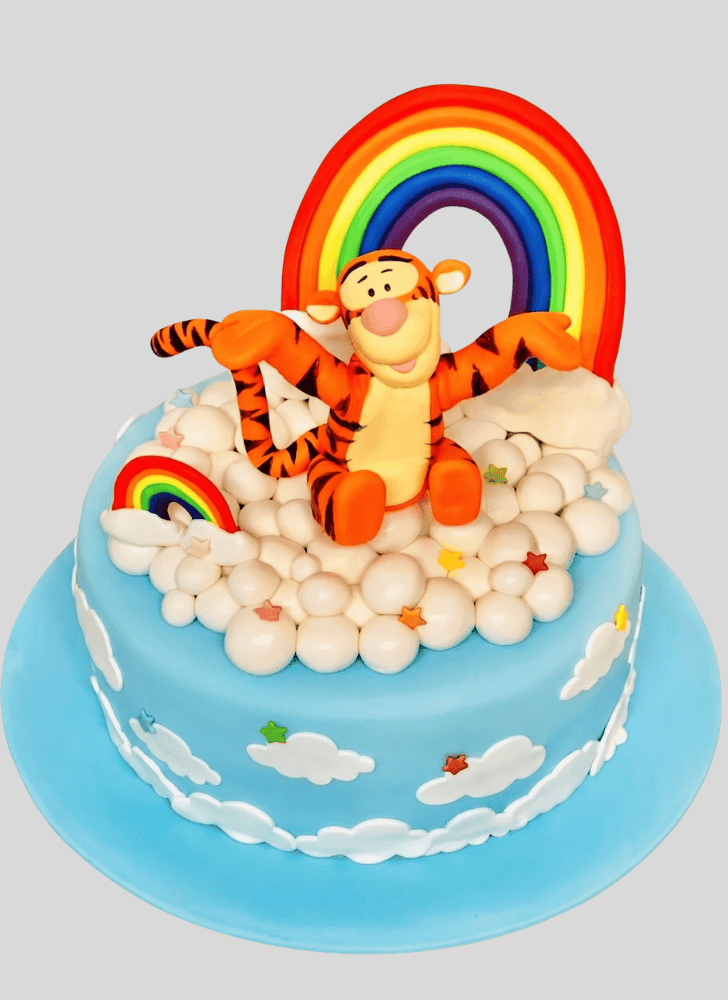 Radiant Tigger Cake