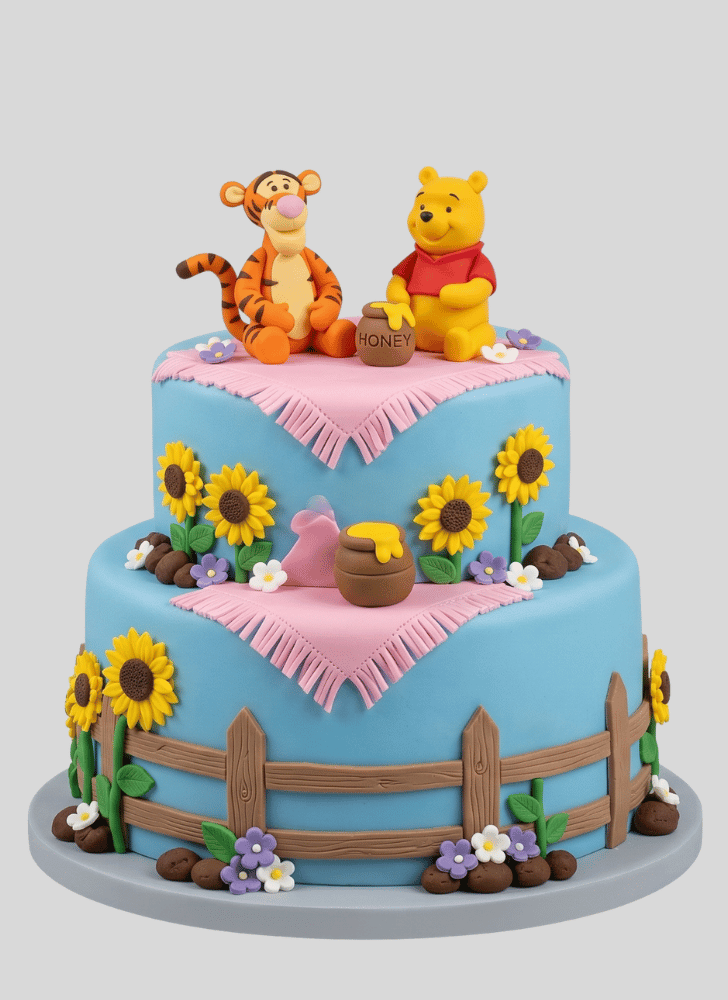 Resplendent Tigger Cake