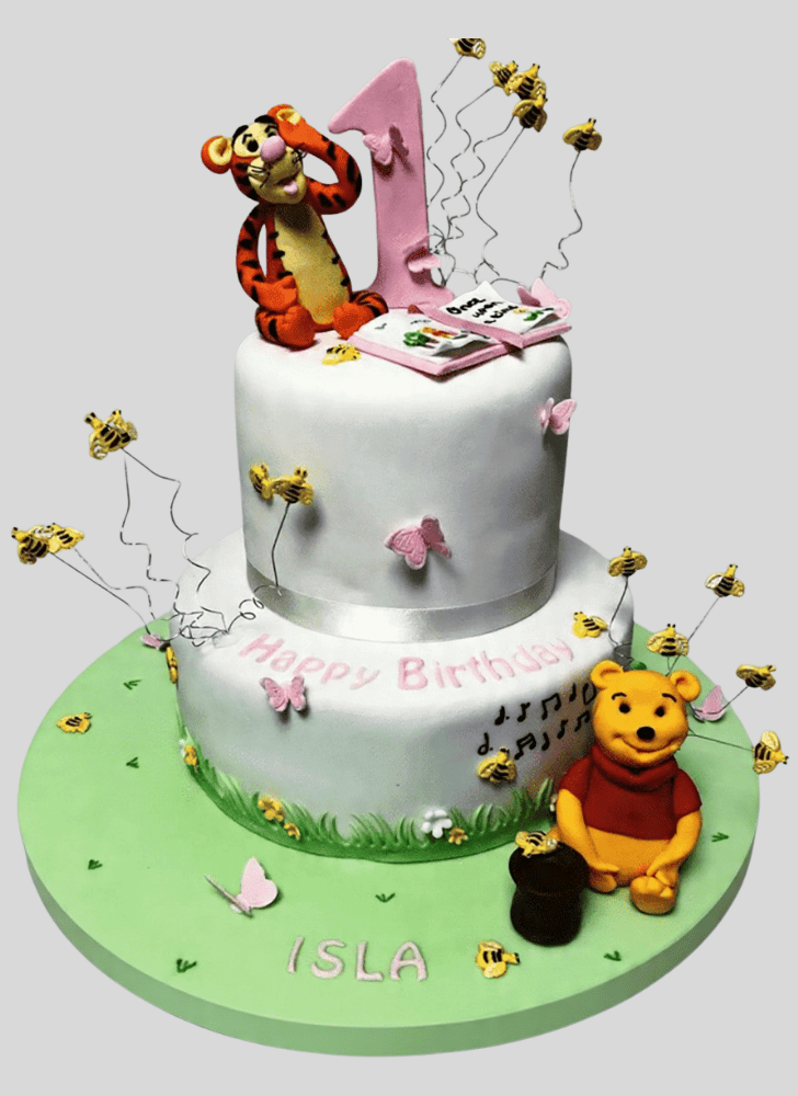 Shapely Tigger Cake