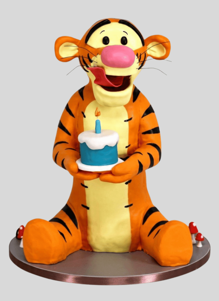 Slightly Tigger Cake