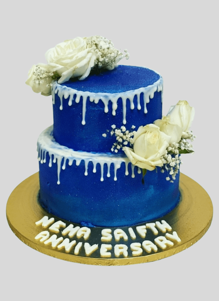 Bewitching Blue Cake