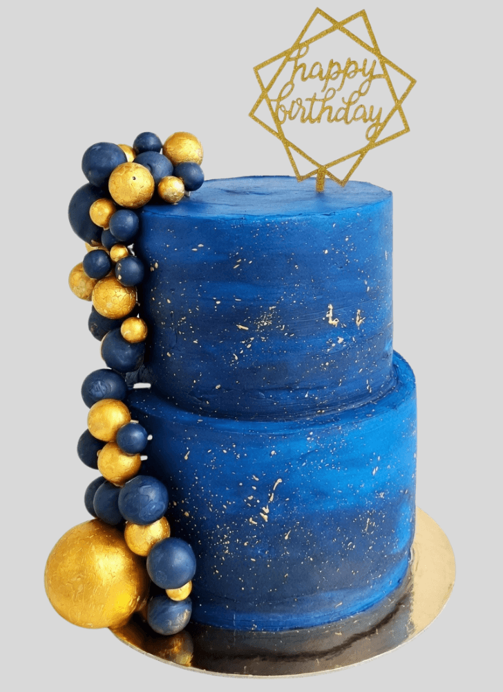 Fetching Blue Cake