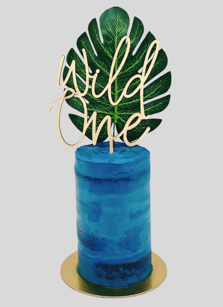 Gorgeous Blue Cake
