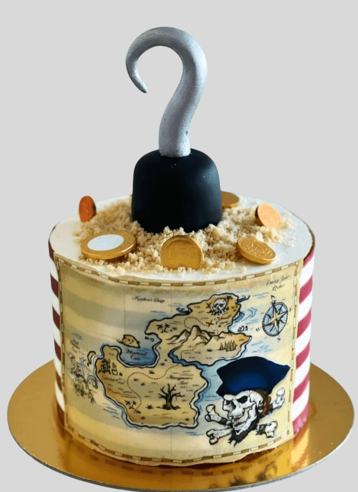Adorable Captain Hook Cake