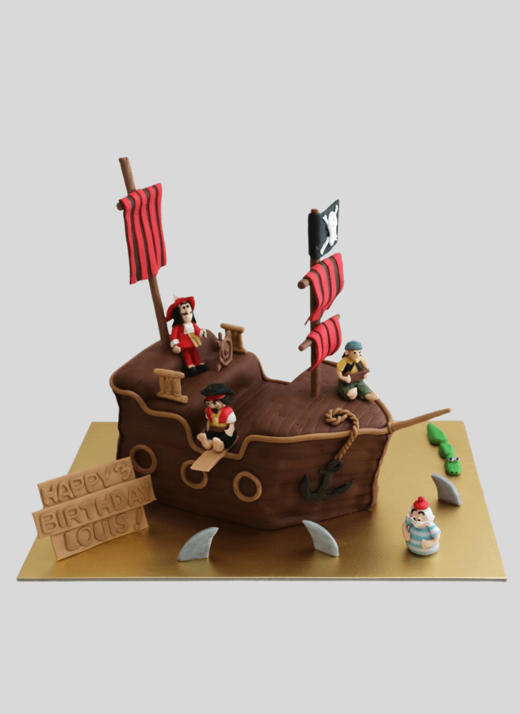 Angelic Captain Hook Cake