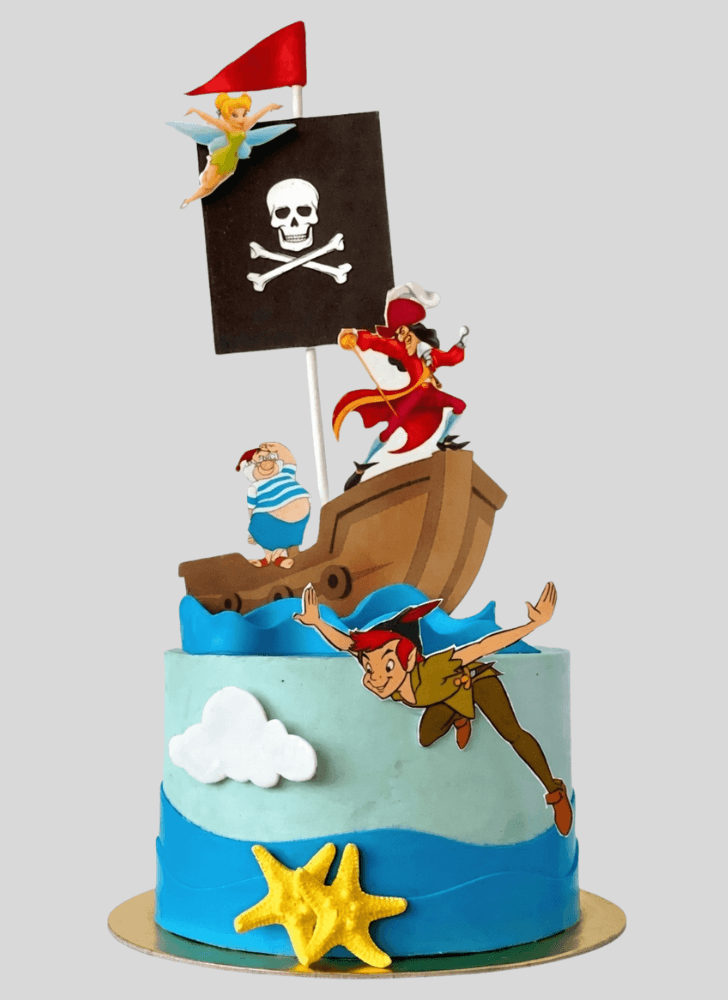 Cute Captain Hook Cake
