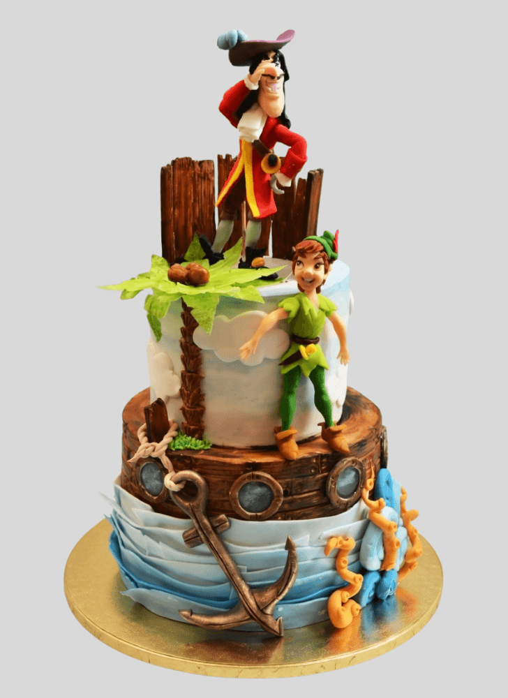 Magnetic Captain Hook Cake