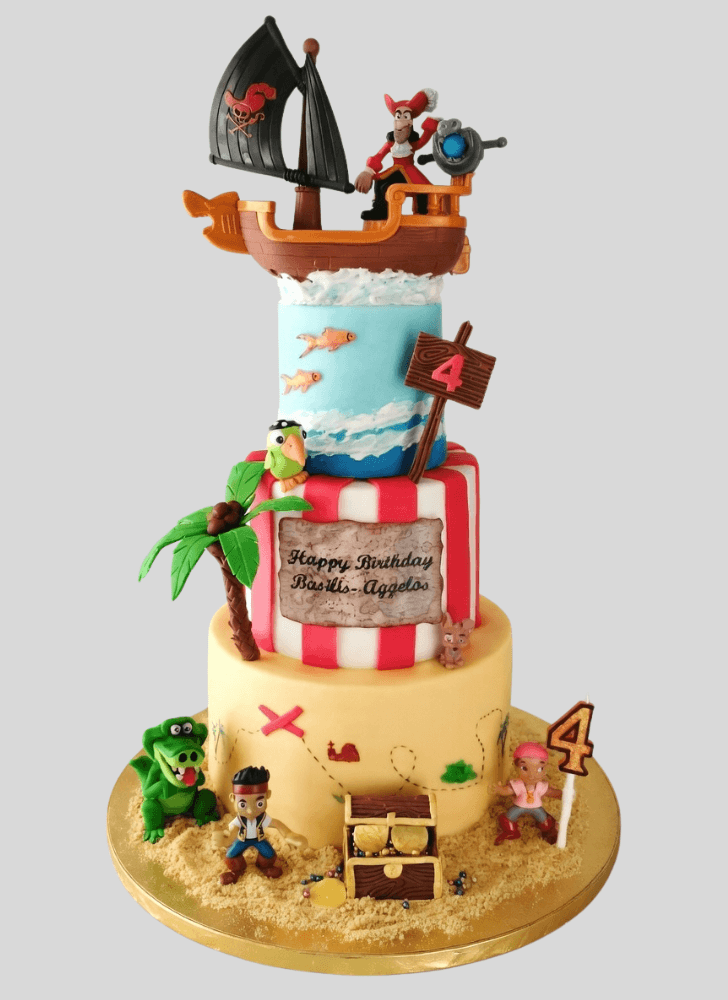 Pleasing Captain Hook Cake