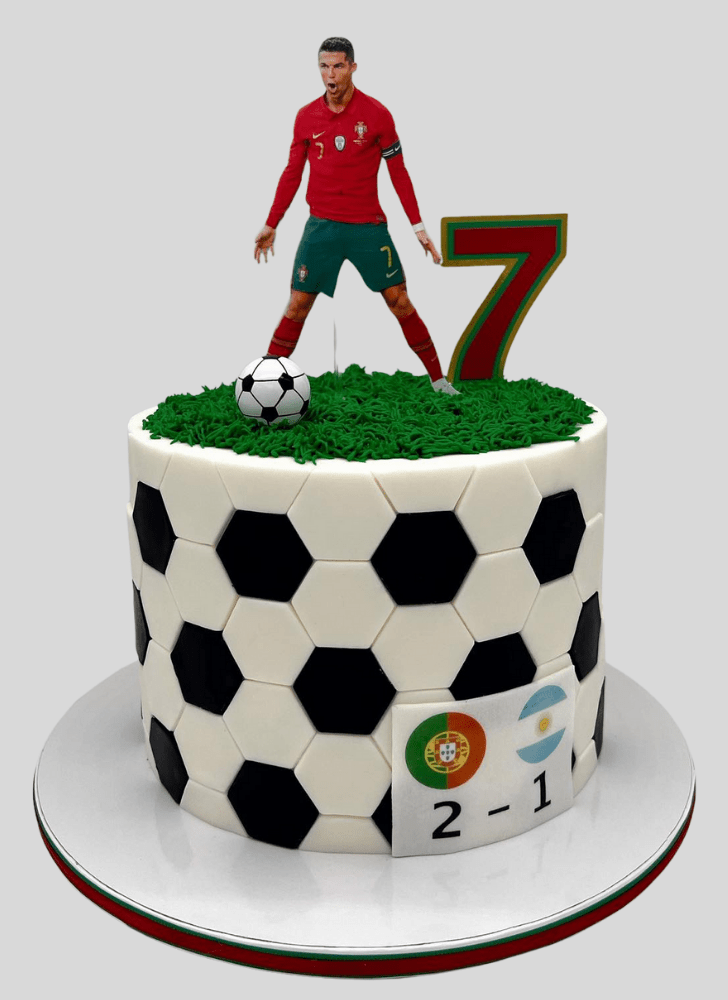 Bewitching Cristiano Ronaldo Cake