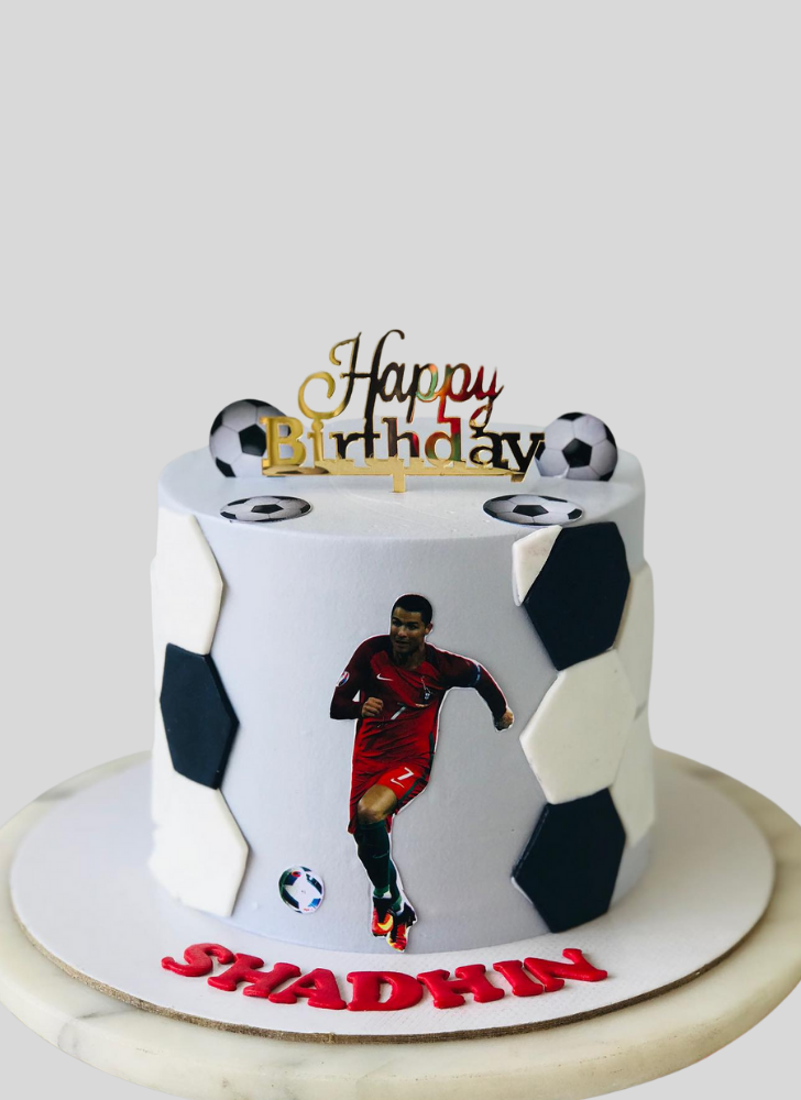 Gorgeous Cristiano Ronaldo Cake
