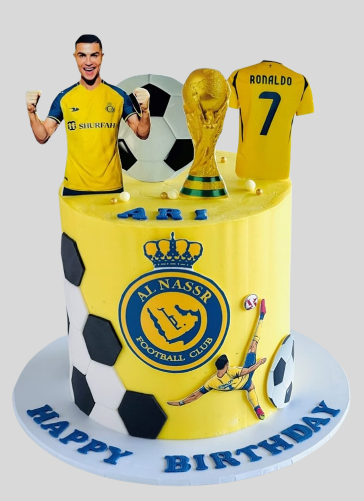 Marvelous Cristiano Ronaldo Cake