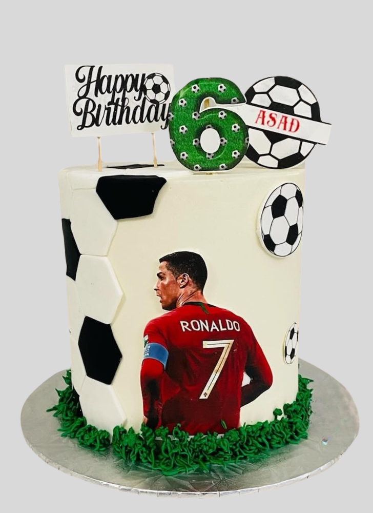 Mesmeric Cristiano Ronaldo Cake