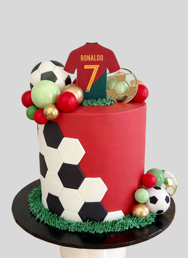 Radiant Cristiano Ronaldo Cake