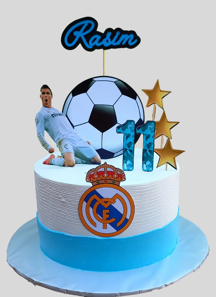 Shapely Cristiano Ronaldo Cake